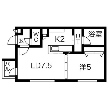 栄町駅 徒歩3分 4階の物件間取画像